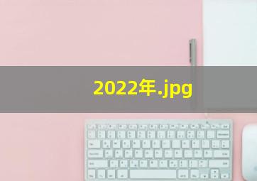 2022年