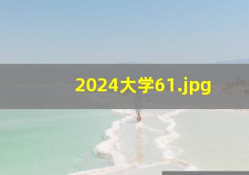 2024大学6