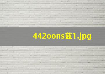 442oons兹