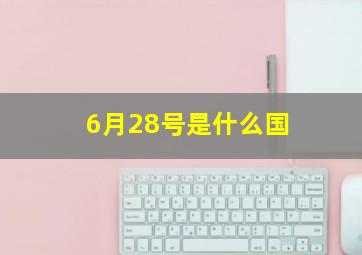 6月28号是什么国