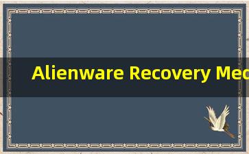 Alienware Recovery Media C