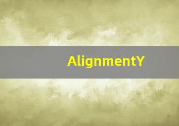 AlignmentY