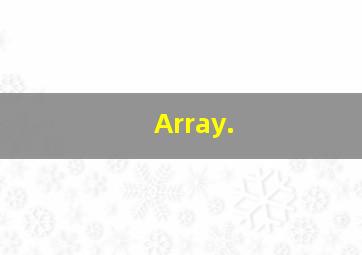 Array.