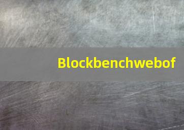 Blockbenchwebof