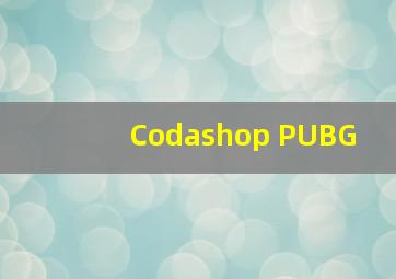 Codashop PUBG 