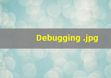 Debugging 
