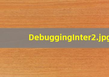 DebuggingInter