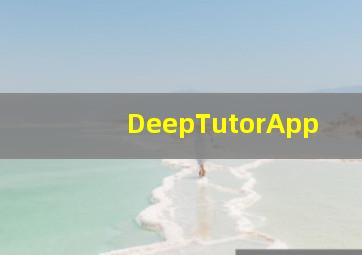 DeepTutorApp
