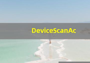 DeviceScanAc