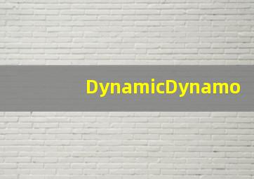 DynamicDynamo