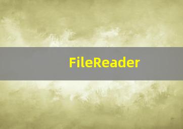 FileReader