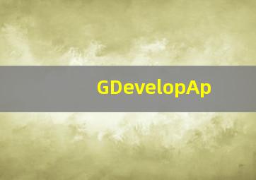 GDevelopAp