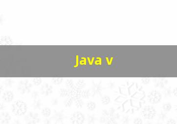 Java v