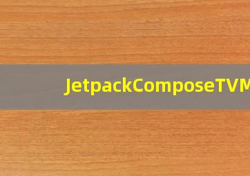 JetpackComposeTVMat