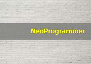NeoProgrammer