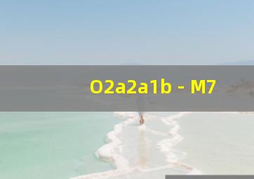 O2a2a1b - M7