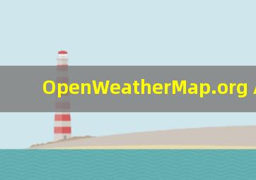 OpenWeatherMap.org API Key 