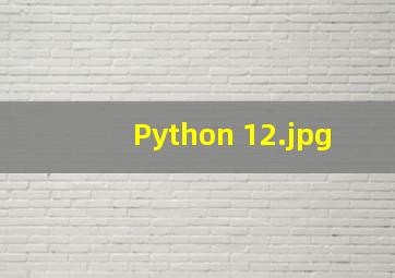 Python 1
