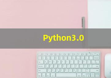 Python3.0