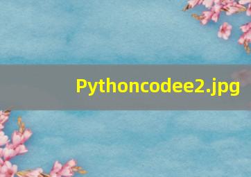 Pythoncodee