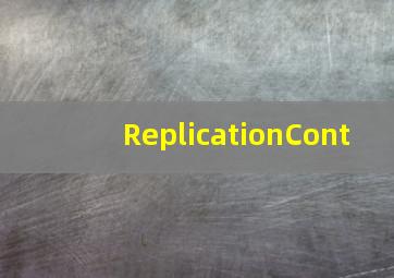 ReplicationCont