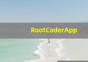 RootCoderApp