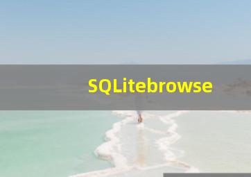 SQLitebrowse