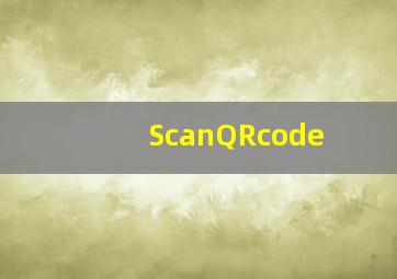 ScanQRcode