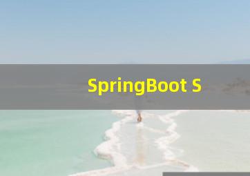 SpringBoot S