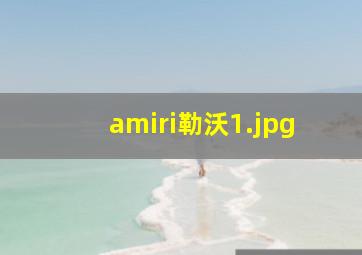 amiri勒沃