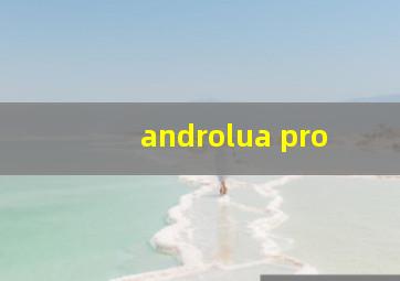 androlua pro