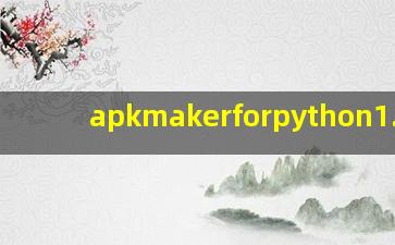 apkmakerforpython