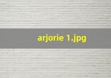 arjorie 