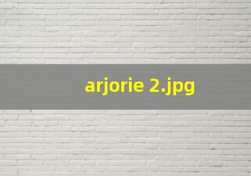 arjorie 