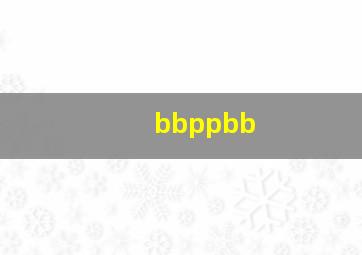 bbppbb
