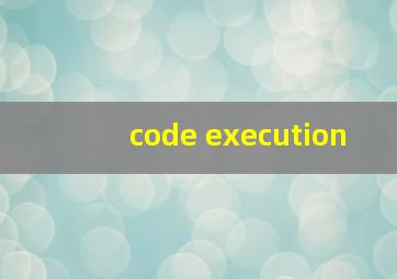 code execution