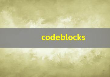 codeblocks