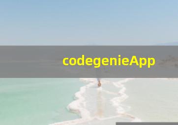 codegenieApp