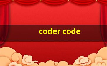 coder code 