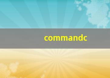 commandc