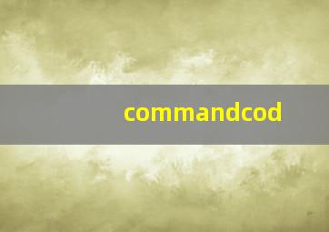 commandcod