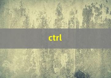 ctrl 