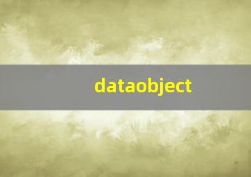 dataobject