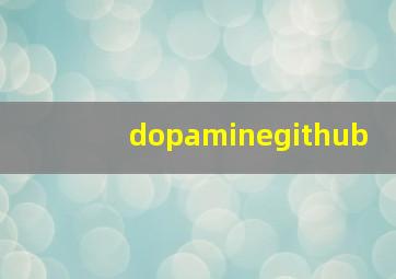 dopaminegithub
