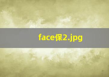 face保
