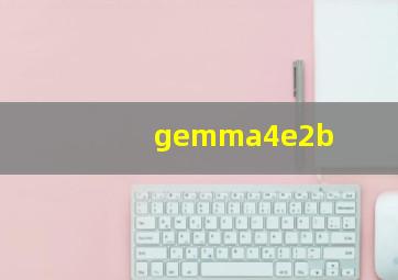 gemma4e2b