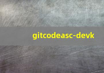gitcodeasc-devk