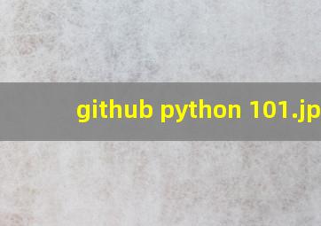 github python 10