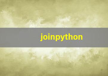 joinpython