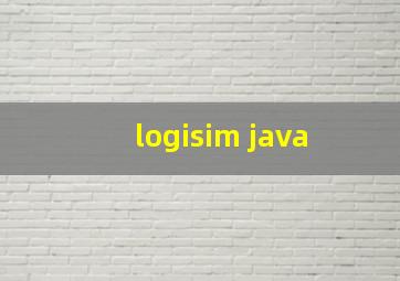 logisim java 